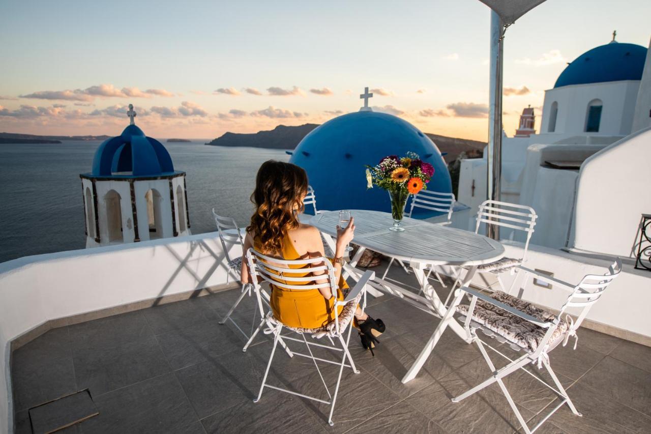 Santo Blue Horizon Blue Domes View Βίλα Οία Εξωτερικό φωτογραφία